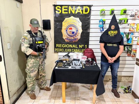 Detienen a proveedor de cocaína en Pedro Juan Caballero