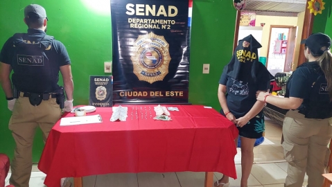 SENAD anuló boca de venta de drogas al menudeo