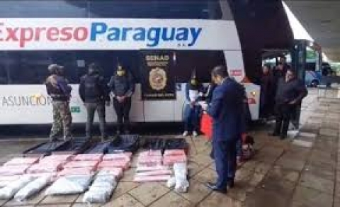 Dos paraguayos pretendían viajar a São Paulo con drogas en las maletas