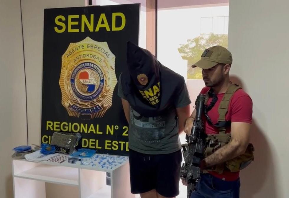 . “EL CHAVO DEL 8” OPERABA COMO EXPENDEDOR DE DROGAS EN CIUDAD DEL ESTE