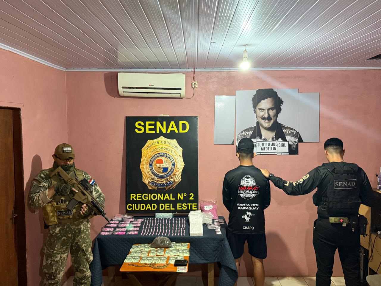 SENAD DESARTICULA UNO DE LOS MAYORES FOCOS DE DISTRIBUCIÓN DE DROGAS EN SANTA RITA