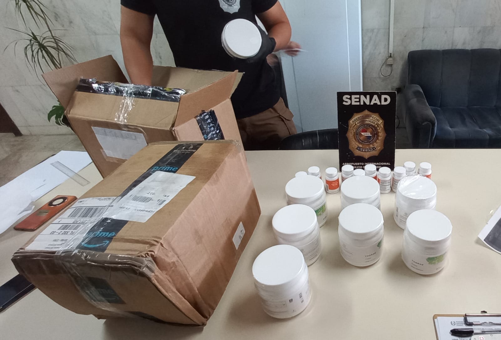 SENAD DETECTA MARIHUANA DE ALTO CONTENIDO DE THC PROVENIENTE DE MIAMI