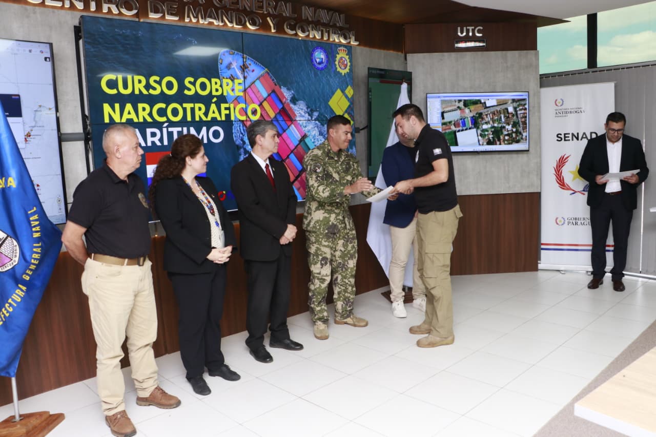 PARAGUAY ELEVA SU CAPACIDAD OPERATIVA PARA FRENAR EL NARCOTRÁFICO EN VÍAS FLUVIALES