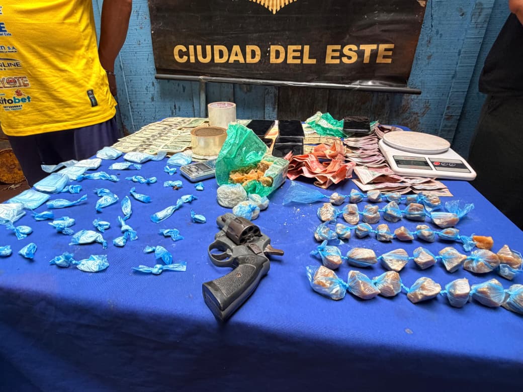 CAEN FOCOS COORDINADOS DE MICROTRÁFICO EN PRESIDENTE FRANCO TRAS OPERATIVO SIMULTÁNEO