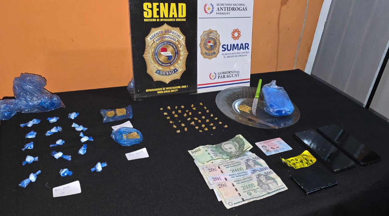 SENAD DETIENE A DISTRIBUIDORES VINCULADOS A LA BARRA “LA PANDILLA” EN OPERATIVO CONTRA EL MICROTRÁFICO