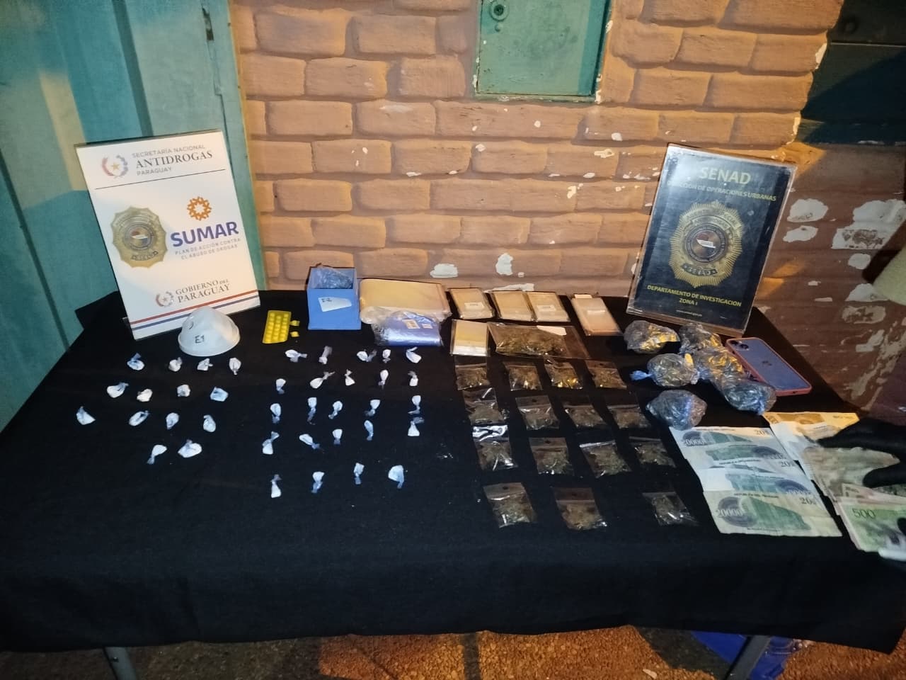 SENAD DESARTICULA PUNTO DE VENTA DE DROGAS EN EL BARRIO SAN VICENTE
