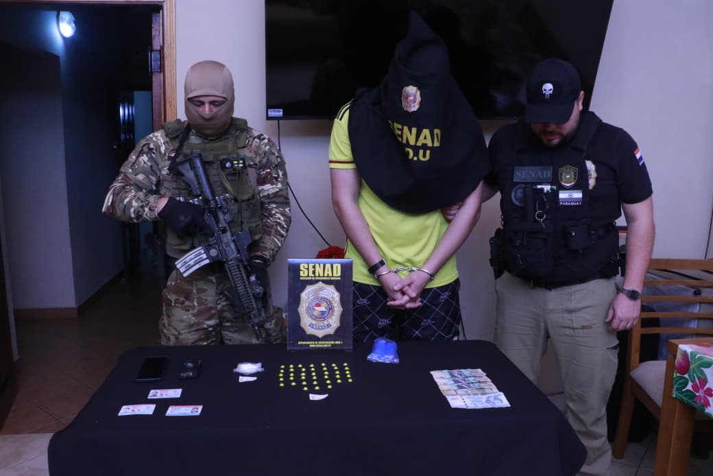 CON PRISIÓN DOMICILIARIA SEGUÍA VENDIENDO COCAÍNA